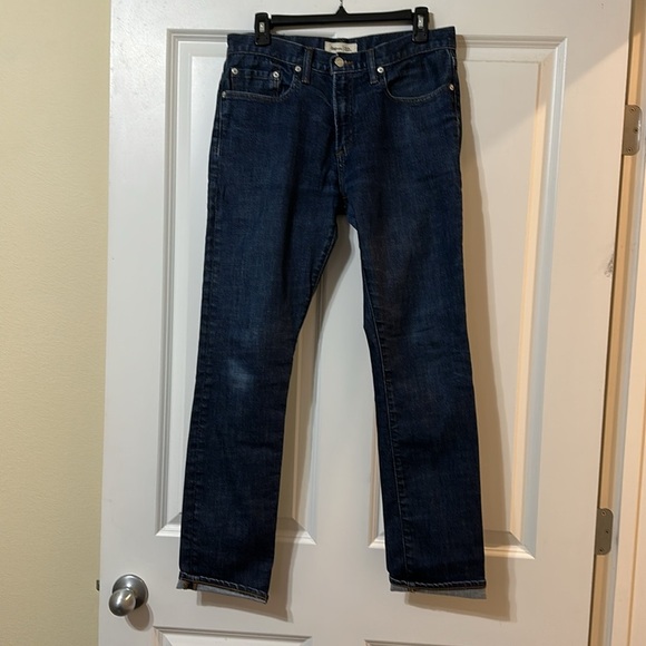 GAP Men’s Stretch 5 Pocket Blue Jeans, Skinny Fit, Size 30 x 30 - Picture 3 of 15